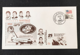 * US - STS-9 - FIRST SIX PERSON SPACE SHUTTLE MISSION (88) - United States