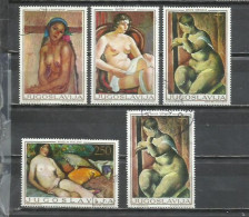 2556-JUGOSLAVIA YUGOSLAVIA SERIE COMPLETA PINTURA ARTE 1969 Nº 1242/1247 - Used Stamps