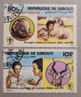 Djibouti YT 539 Et 540 Oblitérés - Dschibuti (1977-...)