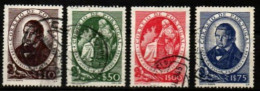 PORTUGAL  -   1944.  Y&T N° 651 à 654 Oblitérés  Série Complète. Félix Avelar Brotero, Botaniste. - Used Stamps