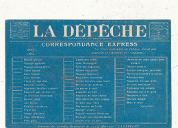 JOURNALISME )) LA DEPECHE   Journal De La Démocratie - Autres & Non Classés