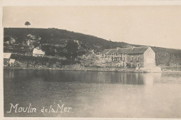 CARTE  PHOTO     MOULIN DE LA MER - Autres & Non Classés