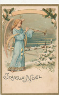 Ange / Joyeux Noel / Musique / Carte Gauffrée - Angels