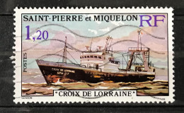Timbre Oblitéré Saint Pierre Et Miquelon 1976 Yt N° 453 - Used Stamps