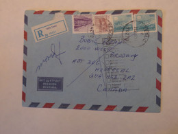 YUGOSLAVIA AIRMAIL  REGISTERED COVER  TO CANADA 1987 - Other & Unclassified