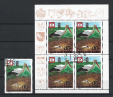 Korea 1987 Stork  Y.T. 1923+4block (0) - Korea (Noord)
