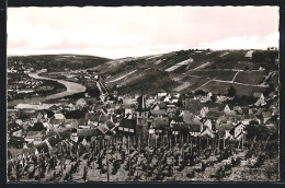 AK Randersacker A. Main, Ortsansicht Mit Weinberg Und Mainblick  - Sonstige & Ohne Zuordnung