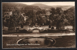 AK Bad Brückenau, Blick Vom Schlosshotel Auf Den Ort  - Sonstige & Ohne Zuordnung