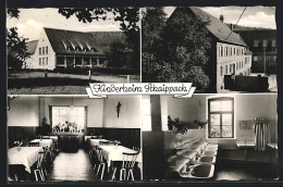 AK Schaippach, Kinderheim, Innenansichten Speisesaal Und Waschraum  - Other & Unclassified