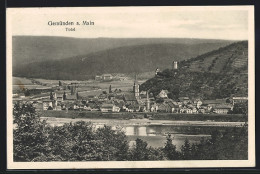 AK Gemünden / Main, Panorama Vom Hügel Aus  - Gemuenden