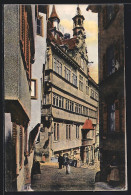AK Tübingen, Blick Zum Rathaus  - Tübingen