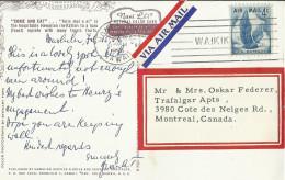 AK USA 1956 - Lettres & Documents