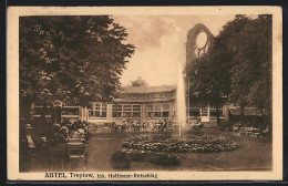 AK Treptow, Cafe Abtei Von Hoffmann-Retschlag  - Treptow