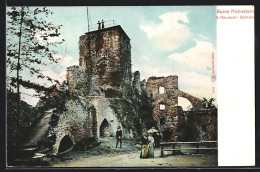 AK Hohnstein / Südharz, Blick Zur Ruine  - Sonstige & Ohne Zuordnung