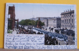 (BER2) BERLIN - BERLINO - UNTER DEN LIDEN WATCHPARADE - ANIMATA - VIAGGIATA 1901 - Kreuzberg