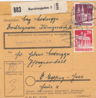 BiZone Paketkarte 1948: Berchtesgaden Nach Eglfing-Haar - Brieven En Documenten