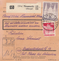 BiZone Paketkarte 1948: Neumarkt (Oberpf) Nach Haar Bei München - Briefe U. Dokumente
