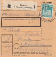 BiZone Paketkarte 1948: Mauern Nach Haar Bei München - Covers & Documents