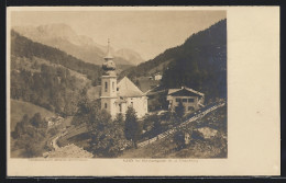 AK Gern / Berchtesgaden, Teil Der Ortschaft Mit D. Untersberg  - Berchtesgaden