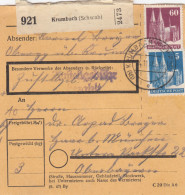 BiZone Paketkarte 1948: Krumbach Nach Haar B. München - Storia Postale