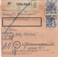 BiZone Paketkarte: Castrop-Rauxel Nach Oberammergau - Storia Postale