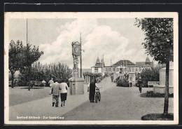 AK Ahlbeck / Seebad, HO-Restaurant Zur Seebrücke  - Autres & Non Classés