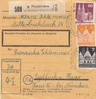 BiZone Paketkarte 1948: Pleiskirchen über Mühldorf Nach Eglfing - Lettres & Documents