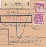 BiZone Paketkarte 1948: Aiglsbach Nach Neugrünwald Bei München - Brieven En Documenten