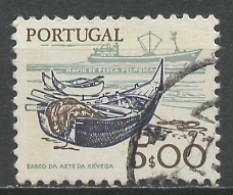 Portugal 1978 Y&T N°1369 - Michel N°1389 (o) - 5e Barque De Pêche - Usati