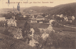 Ansichtskarte Grund Bei Mohorn, Klein Tirol, Tharandter Wald 1920 Nach Dresden - Cartas & Documentos