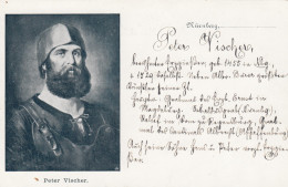 Ansichtskarte Peter Vischer, Nürnberg, Ungebraucht - Lettres & Documents