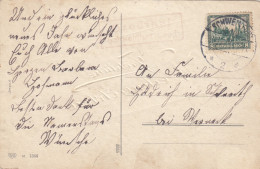 Ansichtskarte Greßtal über Schweinfurt 1936 - Lettres & Documents