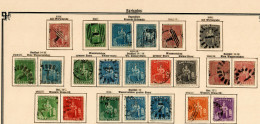 Barbados 1852-1907: Nearly Complete Stamp Collection, Incl. Stempelmarken, */o - Barbades (1966-...)