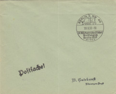 Blanko Kuvert 1937: 10. XI. Milchwirtschaftlicher Weltkongress, Berlin - Lettres & Documents