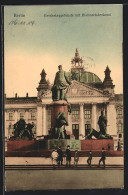 AK Berlin, Reichstaggebäude Mit Bismarckdenkmal  - Tiergarten