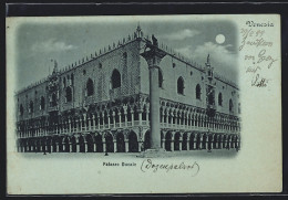 Lume Di Luna-Cartolina Venezia, Palazzo Ducale  - Venezia (Venedig)