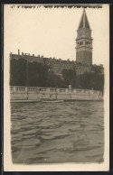 Cartolina Venedig, Blick über Das Wasser Auf Den Ort  - Venetië (Venice)