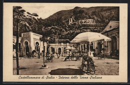 Cartolina Castellamare Di Stabia, Interno Delle Terme Stabiane  - Altri & Non Classificati