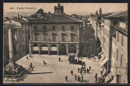 Cartolina Iesi, Piazza Plebiscito  - Autres & Non Classés