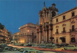 ITALIE - Siracusa - Place Du Dôme Et Cathédrale - Nocturne - Carte Postale - Siracusa