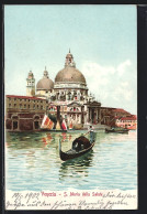 Lithographie Venezia, S. Maria Della Salute  - Venetië (Venice)