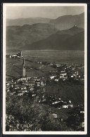 Cartolina Termeno, Ortsansicht Mit Kirche Aus Der Vogelschau  - Sonstige & Ohne Zuordnung