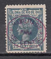 Rio De Oro Correo 1907 Edifil 17 * Mh - Rio De Oro