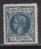 Rio De Oro Sueltos 1905 Edifil 8 * Mh - Rio De Oro