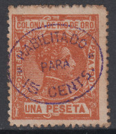 Rio De Oro Sueltos 1908 Edifil 40 (*) Mng - Rio De Oro