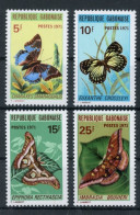 Gabun 434-437 Postfrisch Schmetterlinge #JL240 - Gabon (1960-...)