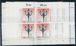 Berlin 603-606 Postfrisch Alle 4 Ecken, Form Nr. 1, Laterne #HK589 - Altri & Non Classificati