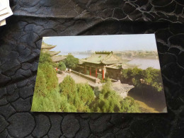 C-170 , CHINA, Lanzhou , A Group Of Buildings On The White Pagoda Moutain - Chine