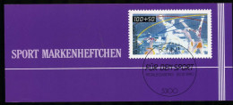 Bund Sportmarkenheftchen Mit 1449 Bonn Ersttagssonderstempel #IT619 - Altri & Non Classificati