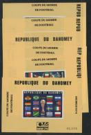 Dahomey Einzelblöcke 566-570 B, Block 23 B Postfrisch Fußball #JL203 - Benin - Dahomey (1960-...)
